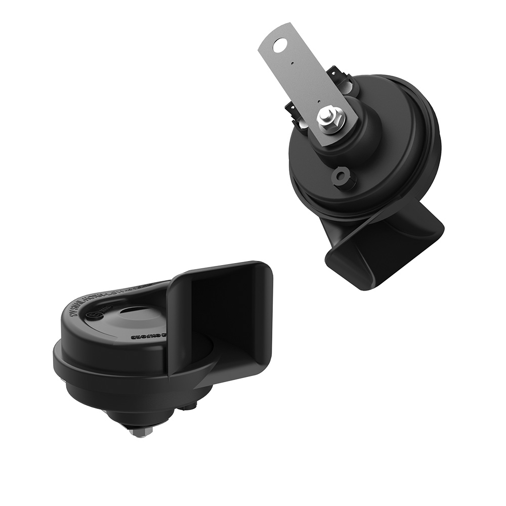 Oxford OXFORD FOGHORN 12V MOTORCYCLE HORN BLACK